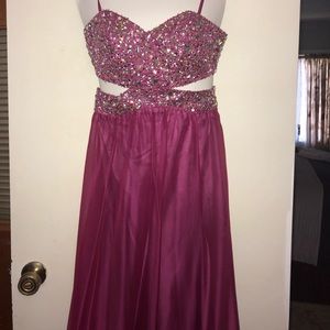 Fusia Prom Dress